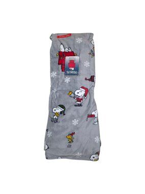 Peanuts Snoopy Plush Pet Throw Blanket 60x70 Berkshire Holiday Christmas